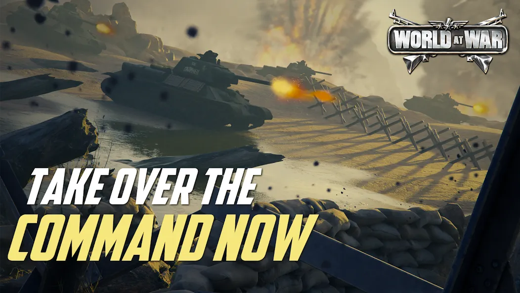World at War: WW2 Strategy (Ворлд эт Уор) МОД/Взлом [Меню, Бесконечные монеты и Открытые уровни] Screenshot 1
