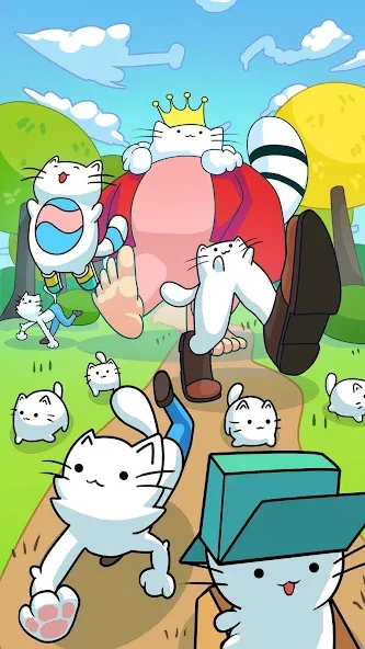 Cat Game Purland offline games (Пурр) МОД/Взлом [Деньги, Монеты и Меню MOD] Screenshot 3