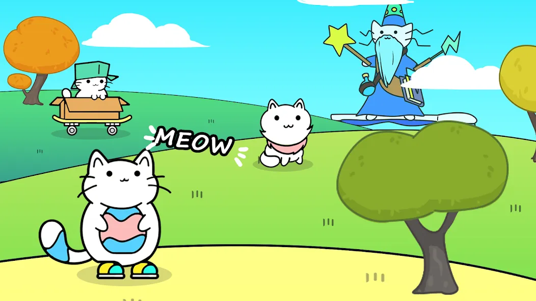 Cat Game Purland offline games (Пурр) МОД/Взлом [Деньги, Монеты и Меню MOD] Screenshot 5