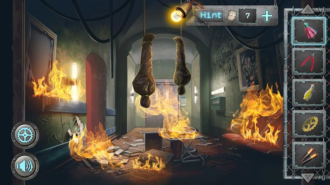 Scary Horror 2: Escape Games МОД/Взлом [Меню, Бесконечные монеты и Открытые уровни] Screenshot 1