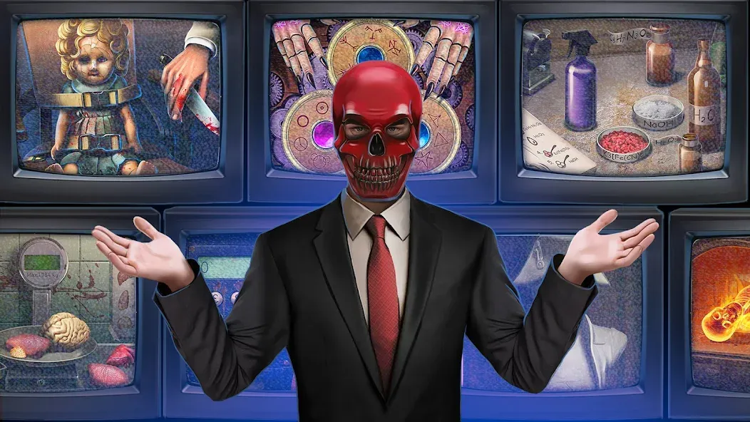 Scary Horror 2: Escape Games МОД/Взлом [Меню, Бесконечные монеты и Открытые уровни] Screenshot 3