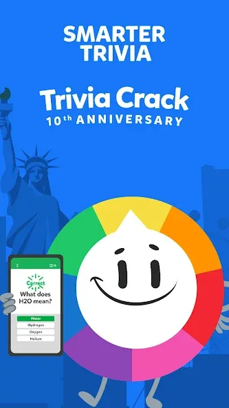 Trivia Crack (Тривия Крак) МОД/Взлом [Все открыто, Дополнительные деньги и Меню MOD] Screenshot 1