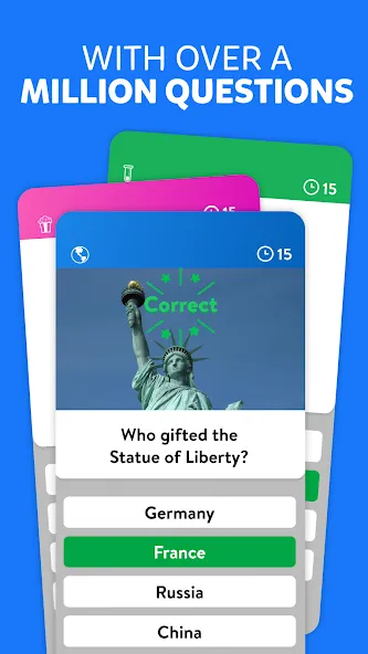 Trivia Crack (Тривия Крак) МОД/Взлом [Все открыто, Дополнительные деньги и Меню MOD] Screenshot 3