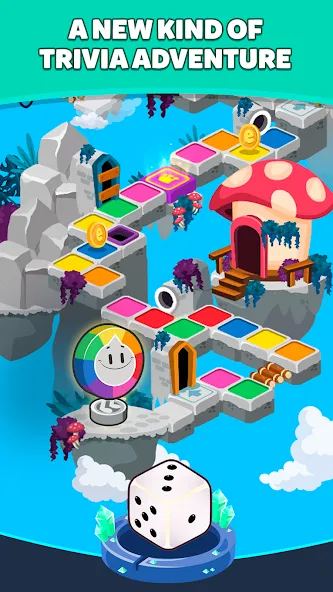 Adventure Trivia Crack (Тривия Крэк Приключение) МОД/Взлом [Деньги, Монеты и Меню MOD] Screenshot 3