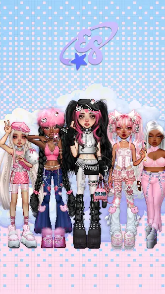 Everskies: Virtual Dress up (Эверскис) МОД/Взлом [Много монет, Открытые уровни и Мега MOD] Screenshot 1