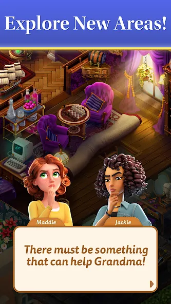Merge Mansion (Мердж Мэншн) МОД/Взлом [Много монет, Открытые уровни и Мега MOD] Screenshot 4