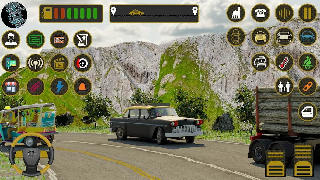 Indian Taxi Simulator car Game (Индийский такси симулятор автомобиля Игра) МОД/Взлом [Все открыто, Дополнительные деньги и Меню MOD] Screenshot 4