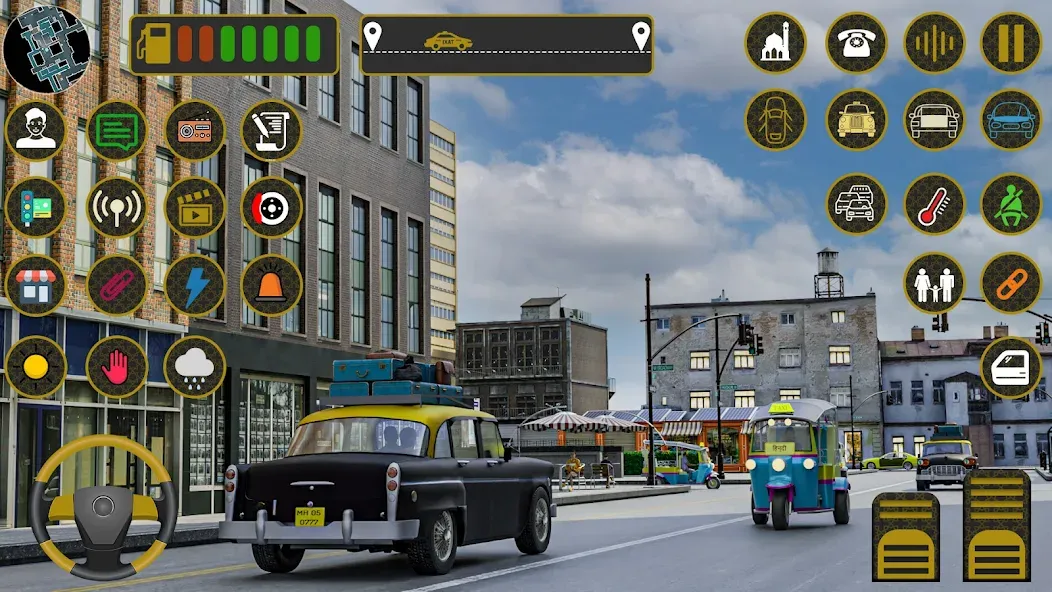 Indian Taxi Simulator car Game (Индийский такси симулятор автомобиля Игра) МОД/Взлом [Все открыто, Дополнительные деньги и Меню MOD] Screenshot 5