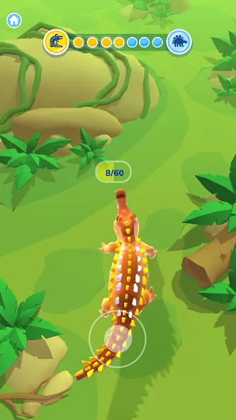 Evolution Merge - Eat and Grow (Эволюция Мердж) МОД/Взлом [Деньги, Монеты и Меню MOD] Screenshot 2