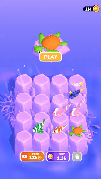 Evolution Merge - Eat and Grow (Эволюция Мердж) МОД/Взлом [Деньги, Монеты и Меню MOD] Screenshot 5
