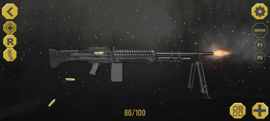 Ultimate Weapon Simulator МОД/Взлом [Деньги, Монеты и Меню MOD] Screenshot 4