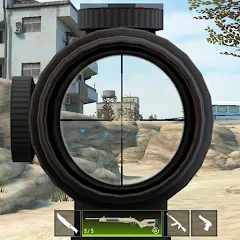 Скачать Modern Gun: Shooting War Games взлом на много денег и бессмертие на Андроид бесплатно