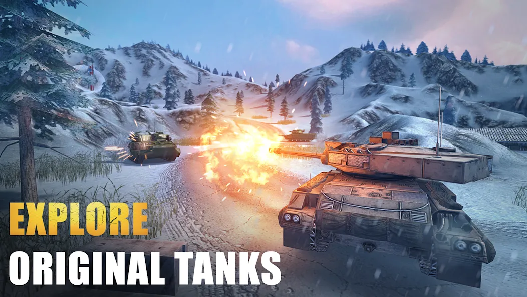 Tank Force: Tank games blitz МОД/Взлом [Деньги, Монеты и Меню MOD] Screenshot 4