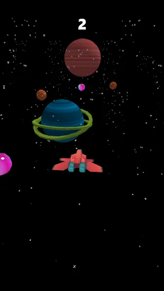 Infinite Space 3D (Инфинити Спейс 3Д) МОД/Взлом [Меню, Бесконечные монеты и Открытые уровни] Screenshot 2