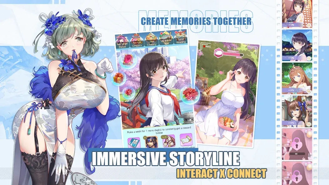 Lost in Paradise:Waifu Connect (Лост ин Парадайз) МОД/Взлом [Все открыто, Дополнительные деньги и Меню MOD] Screenshot 3