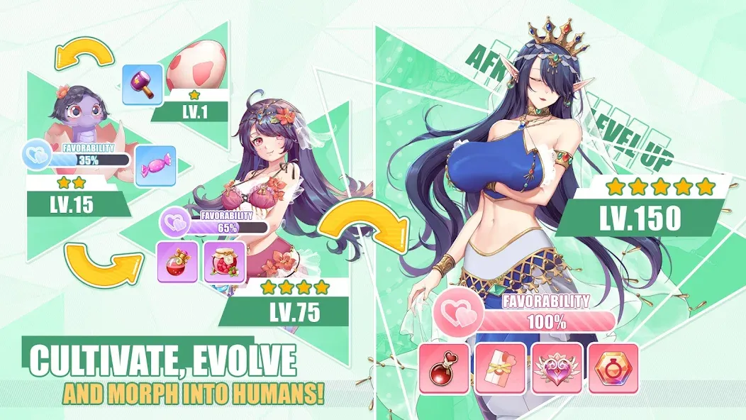 Lost in Paradise:Waifu Connect (Лост ин Парадайз) МОД/Взлом [Все открыто, Дополнительные деньги и Меню MOD] Screenshot 4