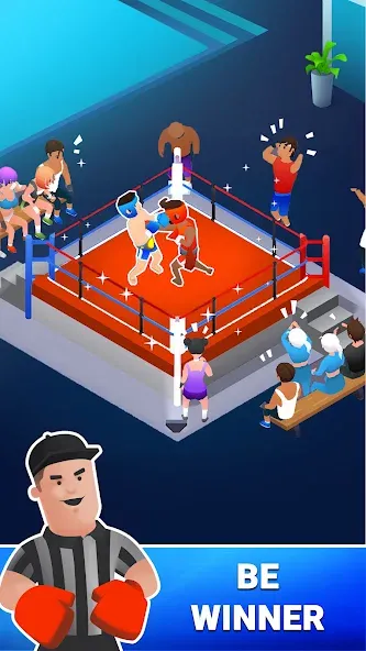 Boxing Gym Tycoon 3D: MMA Club (Боксерская Гимназия Тайкун 3D) МОД/Взлом [Деньги, Монеты и Меню MOD] Screenshot 2