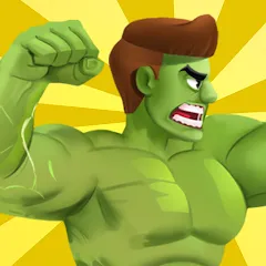 Скачать Взломанная Idle Gym Life: Strong Man на Андроид (Много денег)