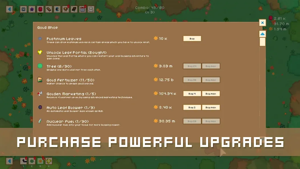 Leaf Blower Revolution Idle (Лиф Блоуэр Революшн Айдл) МОД/Взлом [Много монет, Открытые уровни и Мега MOD] Screenshot 2