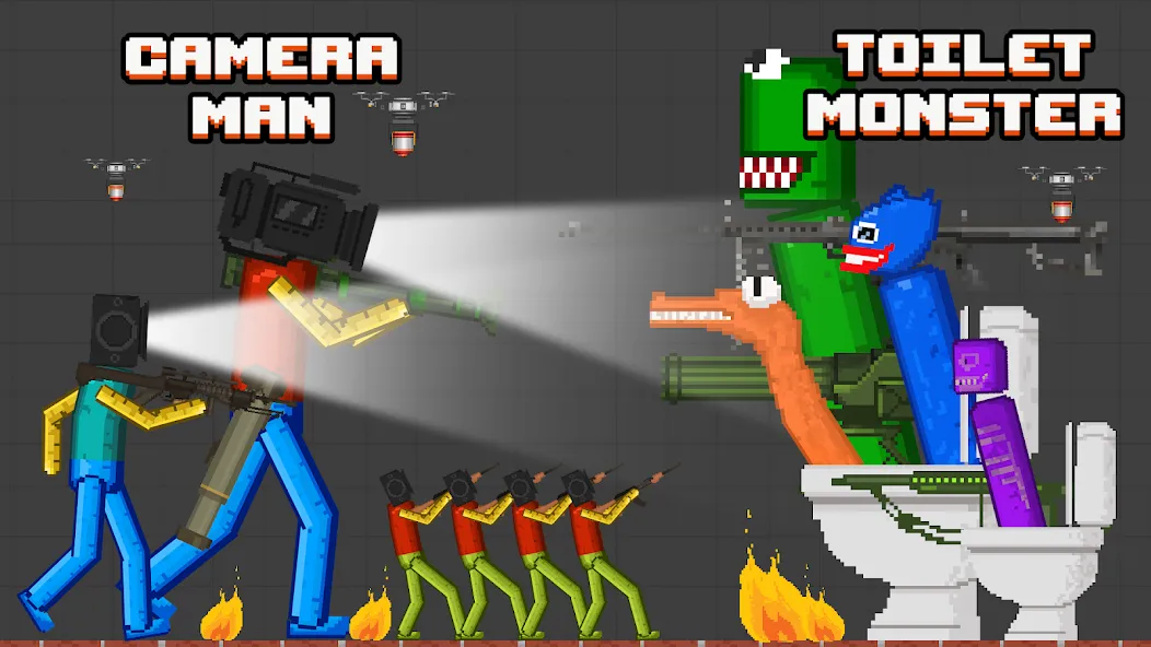 Monster Playground (Монстер Плейграунд) МОД/Взлом [Все открыто, Дополнительные деньги и Меню MOD] Screenshot 1