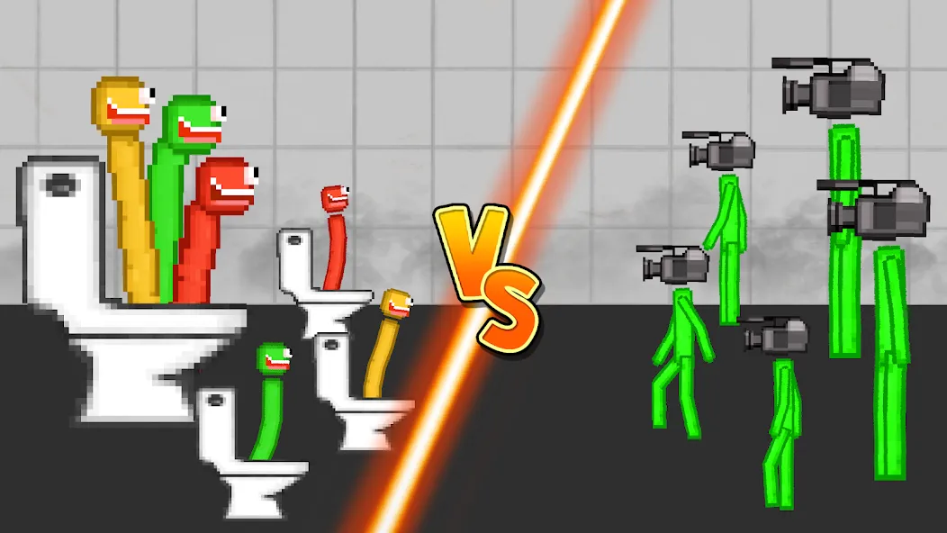 Stickman Playground (тикман Плейграунд) МОД/Взлом [Деньги, Монеты и Меню MOD] Screenshot 1