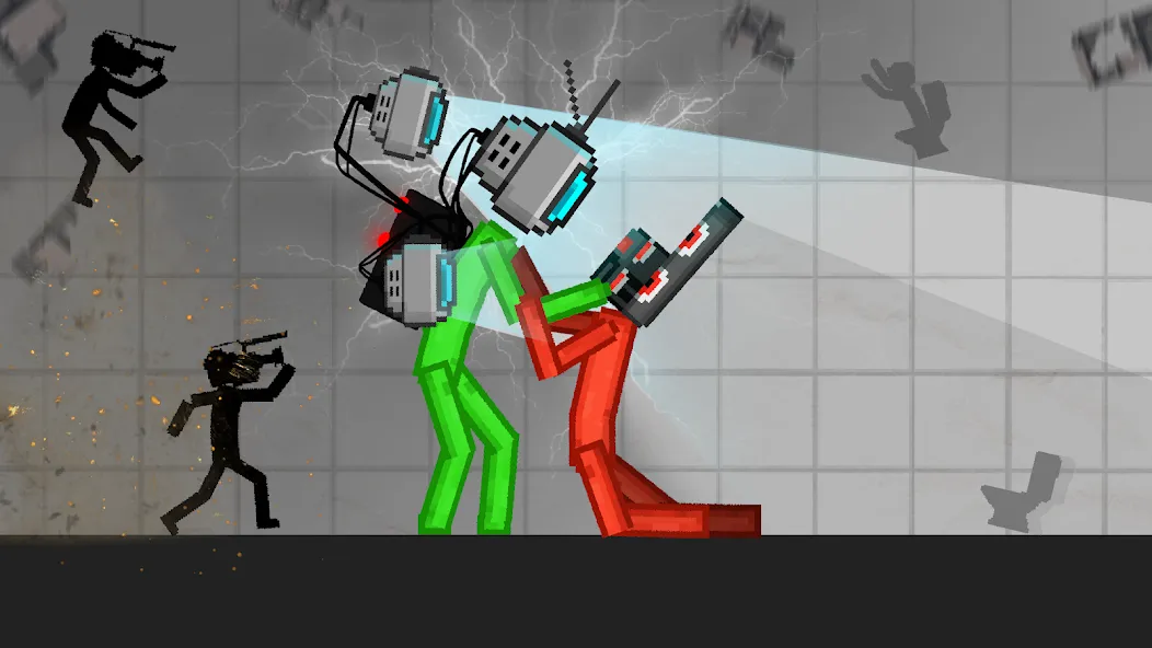 Stickman Playground (тикман Плейграунд) МОД/Взлом [Деньги, Монеты и Меню MOD] Screenshot 2