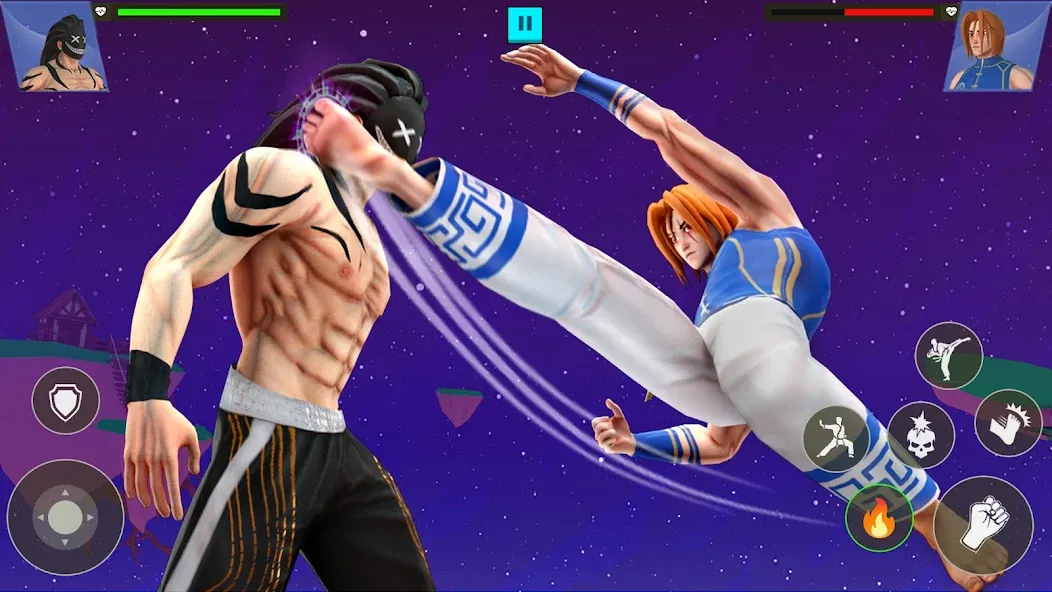 Anime Fighting Game (Аниме Файтинг Гейм) МОД/Взлом [Деньги, Монеты и Меню MOD] Screenshot 2