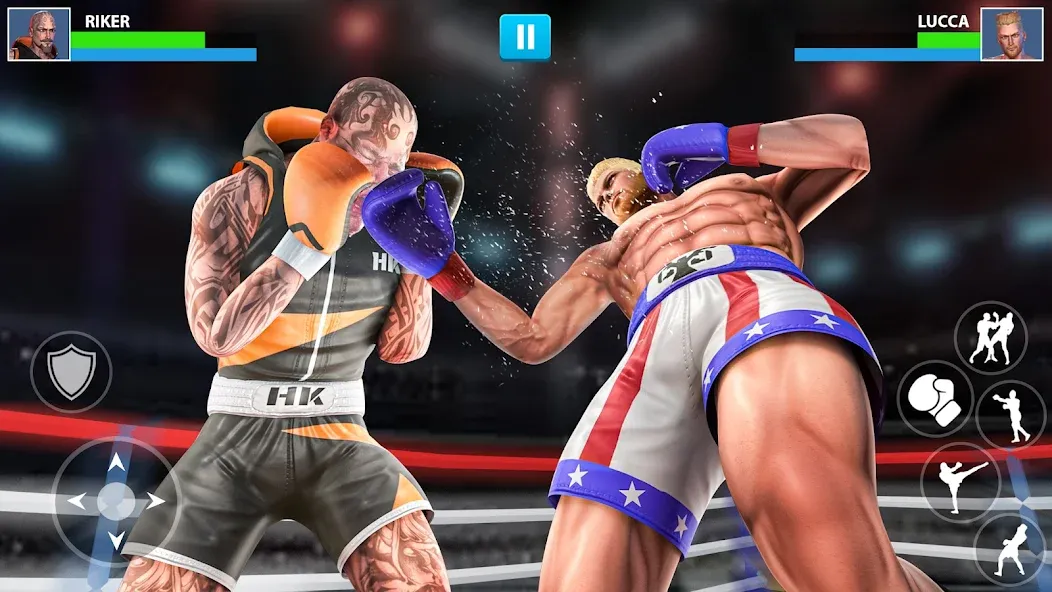 Punch Boxing Game: Ninja Fight МОД/Взлом [Много монет, Открытые уровни и Мега MOD] Screenshot 2