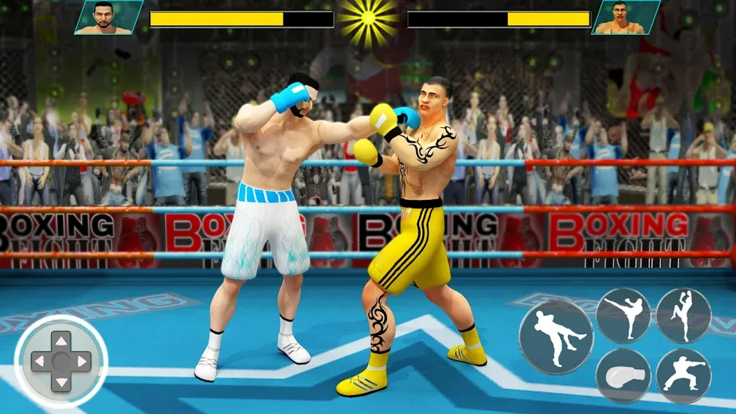 Punch Boxing Game: Ninja Fight МОД/Взлом [Много монет, Открытые уровни и Мега MOD] Screenshot 4