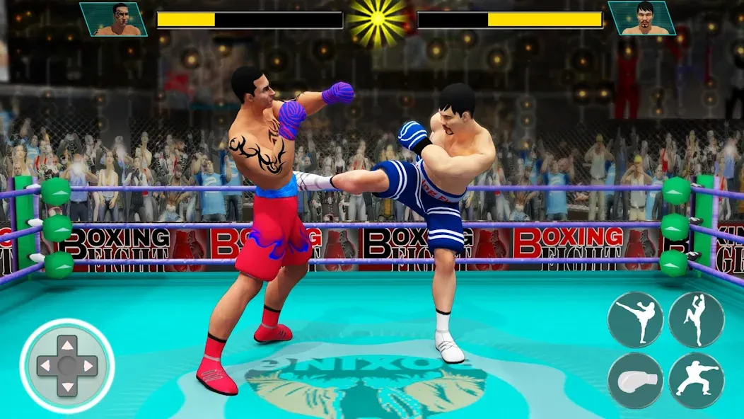 Punch Boxing Game: Ninja Fight МОД/Взлом [Много монет, Открытые уровни и Мега MOD] Screenshot 5