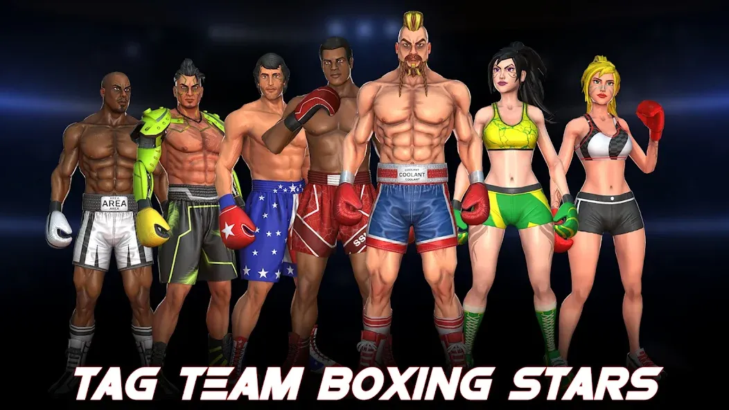 Boxing Heros: Fighting Games (Тэг Боксинг Игры) МОД/Взлом [Много монет, Открытые уровни и Мега MOD] Screenshot 5