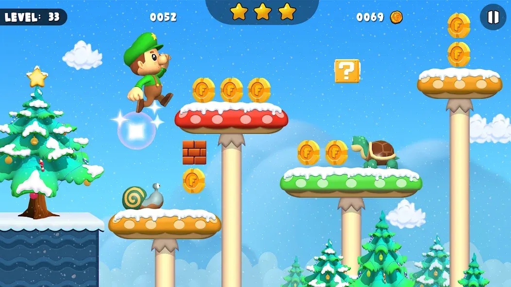 Bob World Adventure 3D МОД/Взлом [Много монет, Открытые уровни и Мега MOD] Screenshot 5