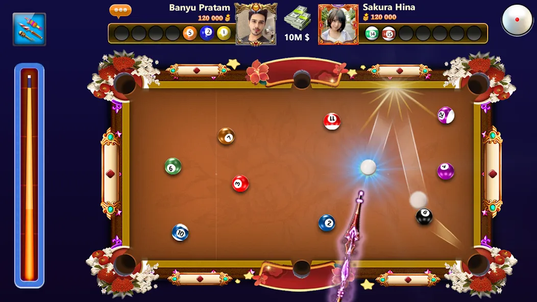 8 Ball Offline - Billiard Pool (Шар Оффлайн) МОД/Взлом [Меню, Бесконечные монеты и Открытые уровни] Screenshot 4