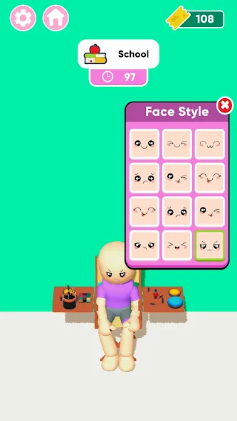 Famous Fashion - Dress Up Game (Фэймос Фэшн) МОД/Взлом [Все открыто, Дополнительные деньги и Меню MOD] Screenshot 5
