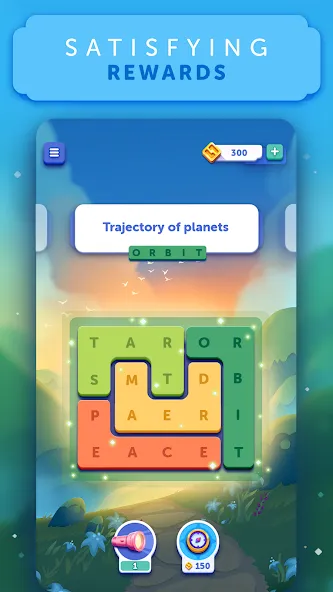 Word Lanes: Relaxing Puzzles (Ворд Лейнс) МОД/Взлом [Много денег, Монет и Все открыто] Screenshot 3
