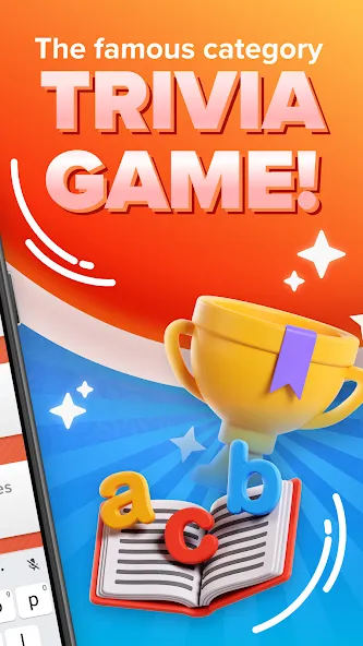 Stop - Categories Word Game МОД/Взлом [Все открыто, Дополнительные деньги и Меню MOD] Screenshot 2
