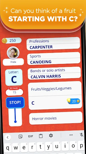 Stop 2 - Word Trivia Game МОД/Взлом [Много денег, Монет и Все открыто] Screenshot 5