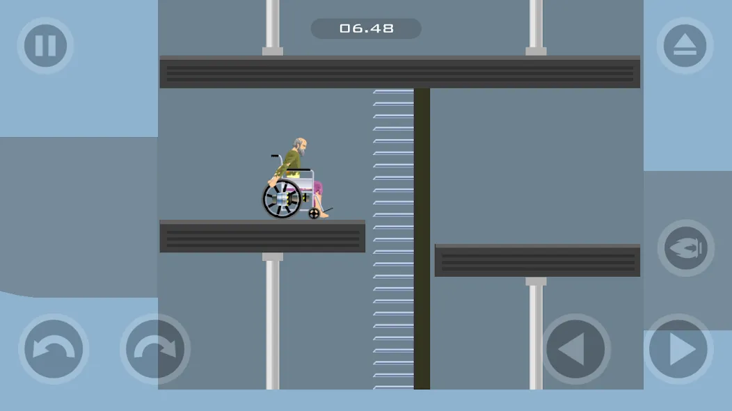 Happy Wheels (Хаппи Вилс) МОД/Взлом [Меню, Бесконечные монеты и Открытые уровни] Screenshot 2