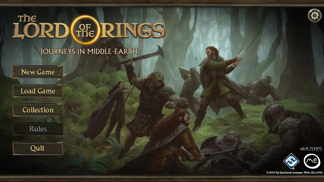 Journeys in Middle-earth (Зе Лорд оф зе Рингс) МОД/Взлом [Деньги, Монеты и Меню MOD] Screenshot 1
