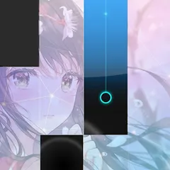 Скачать Piano Anime Tiles Music Взлом (Все песни разблокированы) на Андроид