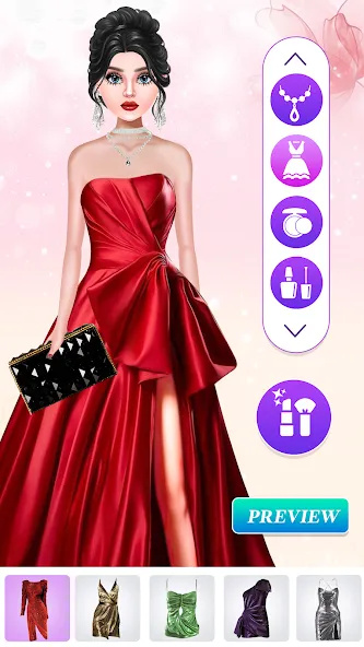 Fashion Show: Dress up Games (Фэшн Шоу) МОД/Взлом [Меню, Бесконечные монеты и Открытые уровни] Screenshot 2