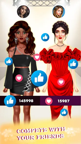 Super Stylist: Dress Up Games МОД/Взлом [Бесконечные деньги, Монеты и Мега MOD] Screenshot 2