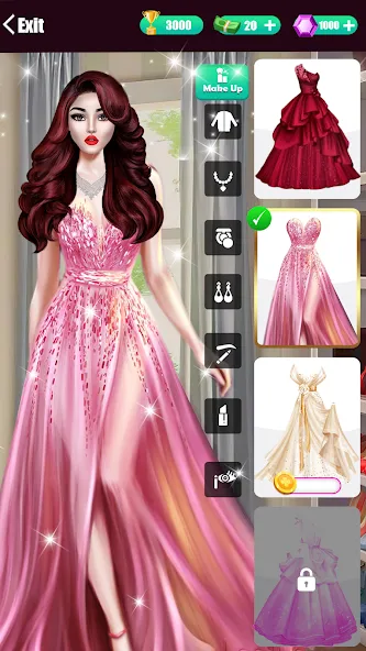 Super Stylist-Fashion Games МОД/Взлом [Много монет, Открытые уровни и Мега MOD] Screenshot 1