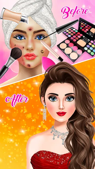 Super Stylist-Fashion Games МОД/Взлом [Много монет, Открытые уровни и Мега MOD] Screenshot 2