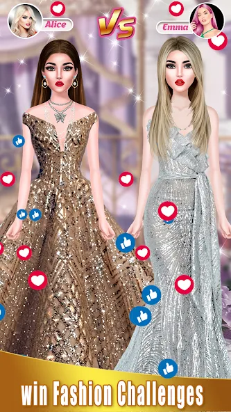 Super Stylist-Fashion Games МОД/Взлом [Много монет, Открытые уровни и Мега MOD] Screenshot 3