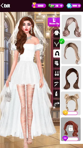 Super Stylist-Fashion Games МОД/Взлом [Много монет, Открытые уровни и Мега MOD] Screenshot 4