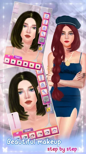 Fashion Stylist: Dress Up Game (Фэшн стилист) МОД/Взлом [Все открыто, Дополнительные деньги и Меню MOD] Screenshot 2