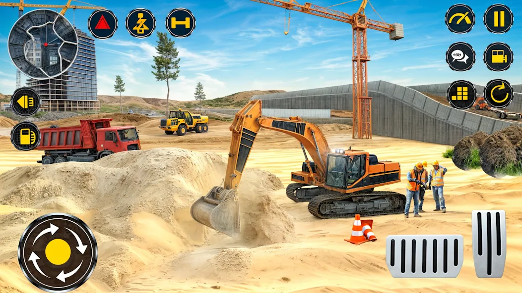 Heavy Excavator Simulator PRO (Хеви Экскавейтор Симулятор ПРО) МОД/Взлом [Все открыто, Дополнительные деньги и Меню MOD] Screenshot 2