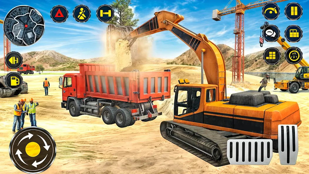 Heavy Excavator Simulator PRO (Хеви Экскавейтор Симулятор ПРО) МОД/Взлом [Все открыто, Дополнительные деньги и Меню MOD] Screenshot 3