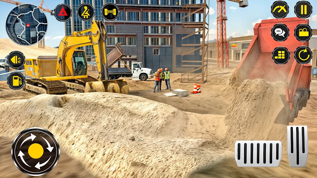 Heavy Excavator Simulator PRO (Хеви Экскавейтор Симулятор ПРО) МОД/Взлом [Все открыто, Дополнительные деньги и Меню MOD] Screenshot 4